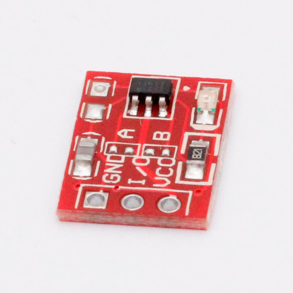 Bộ 10 Công Tắc Cảm Ứng Tự Khóa / Không Khóa Ttp223 Nhiều Màu Sắc