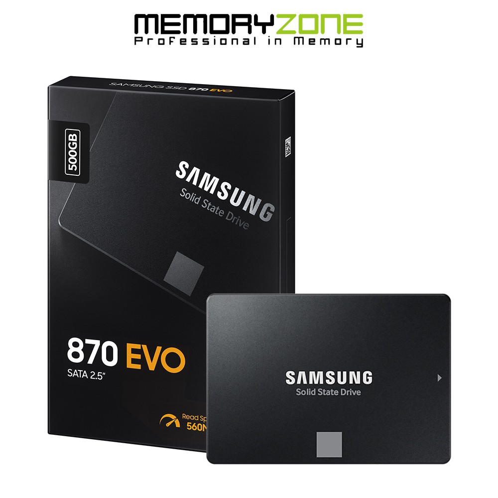 Ổ Cứng SSD Samsung 870 Evo 500GB 2.5Inch SATA III MZ77E500BW