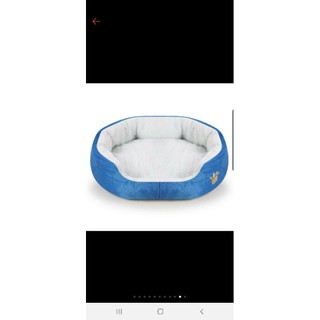 nệm bông cho chó mèo hình bàn chân chó size 40x50x15cm (màu ngẫu nhiên)