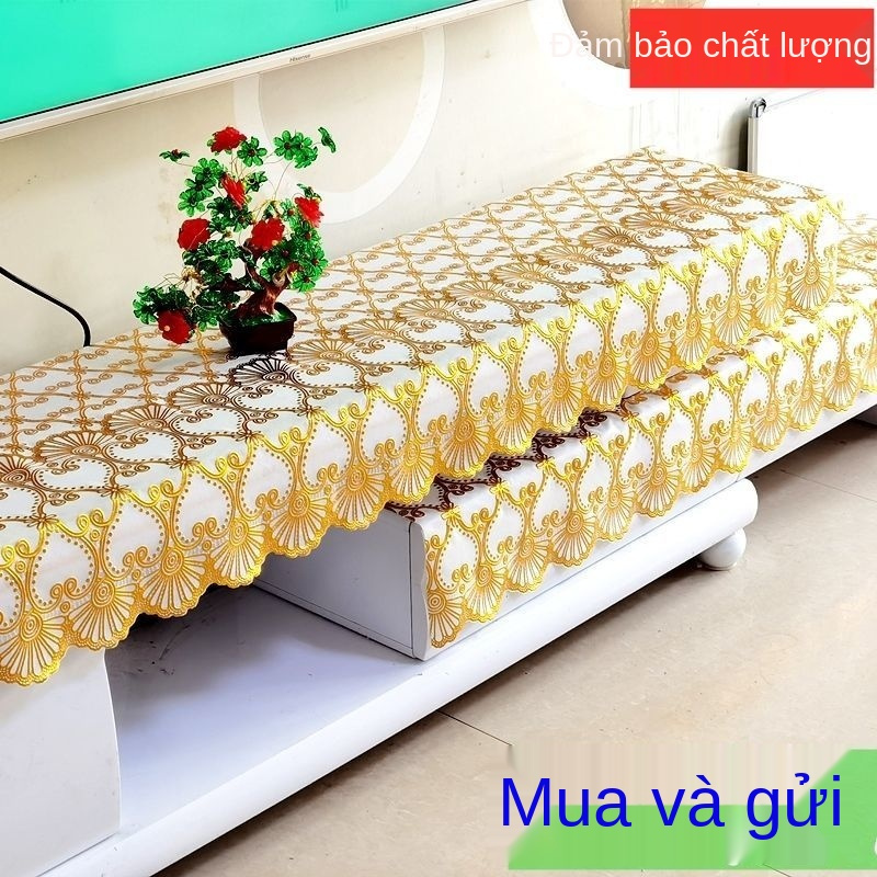 Quầy ti vi vải khăn trải bàn cà phê tủ giầy bọc đầu giường phong cách Châu Âu thảm hình chữ nhật