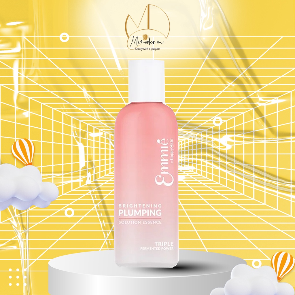 Nước thần Emmié Brightening Plumping Solution Esence Toner nuôi dưỡng làm sáng, căng mọng da 230ml