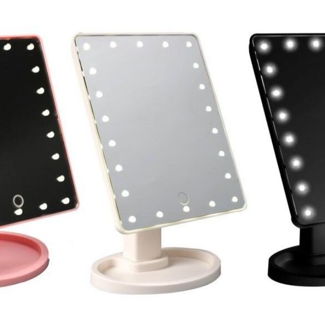Gương đèn Led để bàn 22 bóng