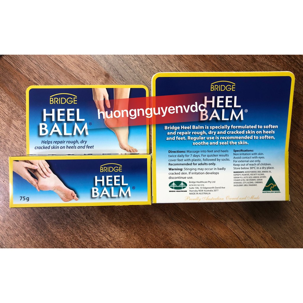Bridge Heel Balm - thuốc làm mềm da