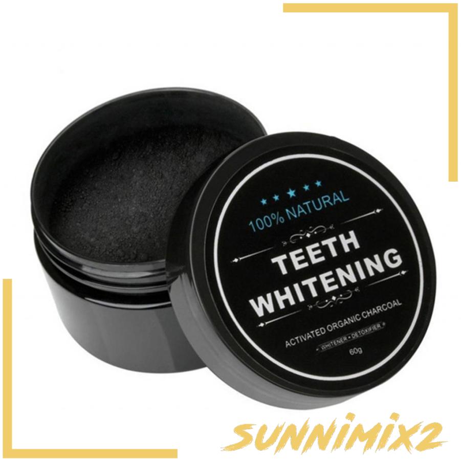 Natural Organic Activated Charcoal Powder Teeth Whitening Toothpaste 30g