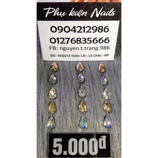 phụ kiện nails - đá khối (5k/ viên)