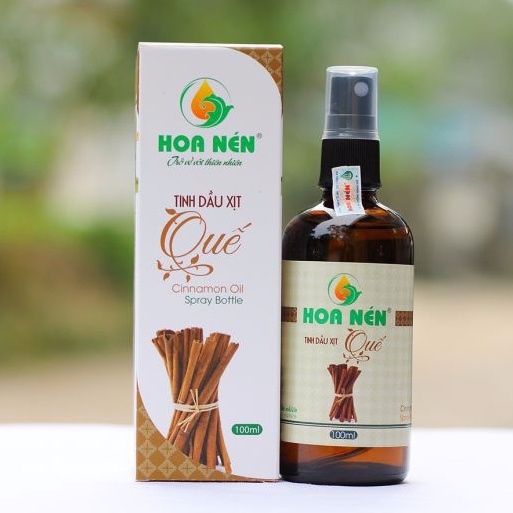 Tinh Dầu Quế Xịt Phòng 100ml - Khử mùi, diệt khuẩn, đuỗi côn trùng hiệu quả, an toàn tuyệt đối