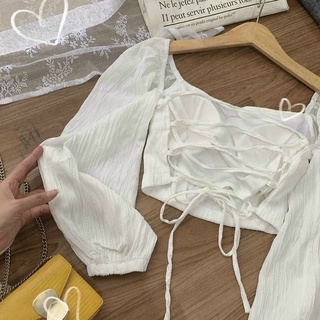 Áo CropTop Đan Day Lưng 🦋JENNA TOP🦋
