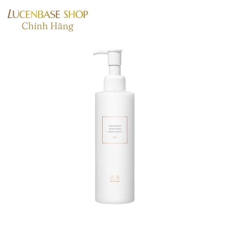 Sữa dưỡng thể body trắng da Lucenbase