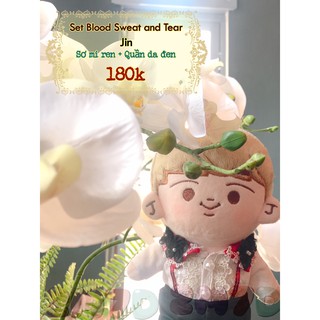 Set Blood Sweat & Tear: Jin - (Không kèm Doll) BTS - Outfit Doll 20 cm - 2Mom7Dolls Handmade