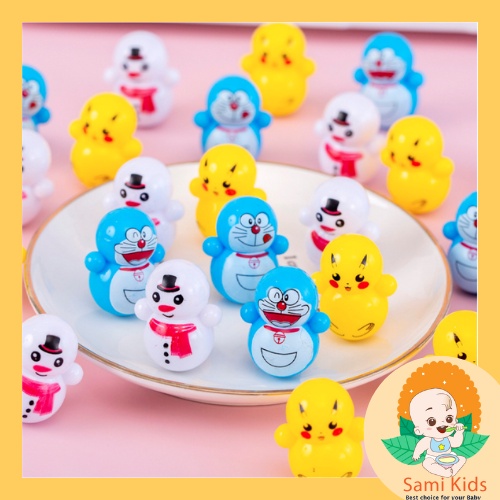Lật đật mini đồ chơi trẻ em, đồ chơi lật đật cho bé trai bé gái lắc lư siêu đáng yêu SAMIKIDS