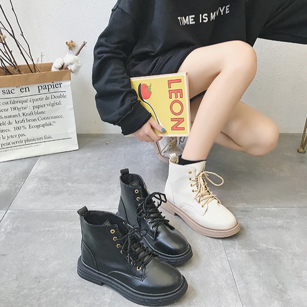 Boots nữ cao cổ boot ulzzang giày bốt - T6.99 (ảnh thật ở cuối) | BigBuy360 - bigbuy360.vn
