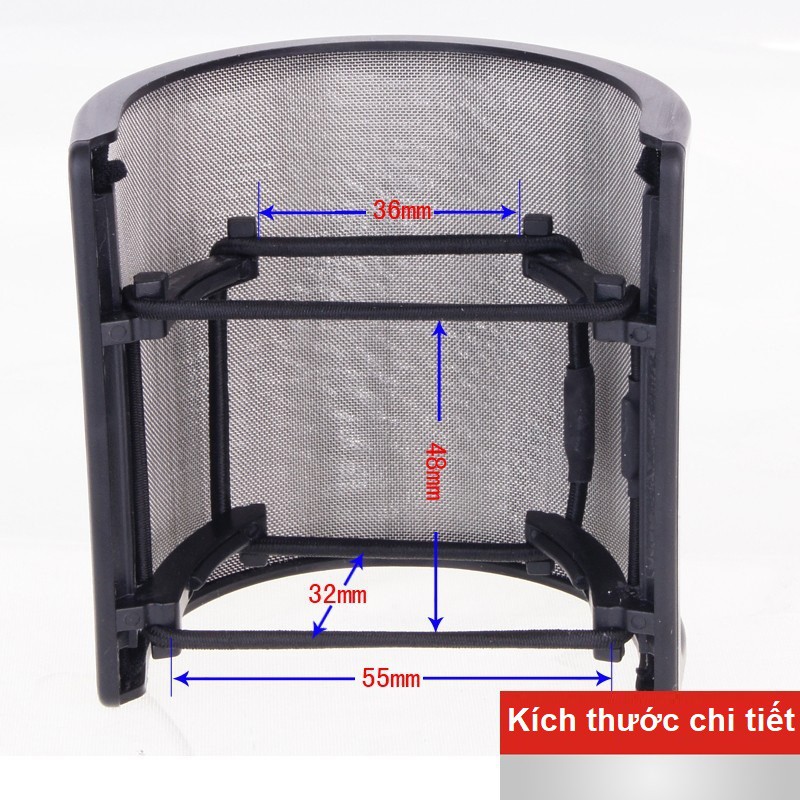 Màng lọc âm hợp kim hình chữ U dùng cho mọi loại Micro