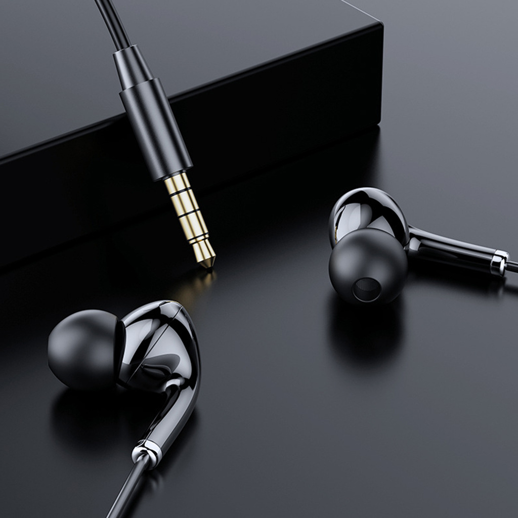 Tai Nghe Nhét Tai Ms Pc-6 Jack 3.5mm Màu Đen | BigBuy360 - bigbuy360.vn