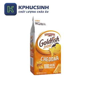 Bánh Goldfish vị phô mai cheddar Pepperidge Farm 187g KPHUCSINH - Hàng Chính Hãng