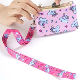 Dây Đeo Điện Thoại/Thẻ ID/Thẻ ID Cổng USB Họa Tiết Hoạt Hình BTS BT21 Mới