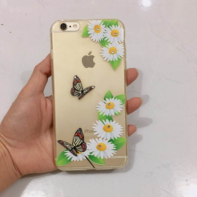 Ốp HOA Iphone 6plus / 6S Plus