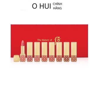 Set son lì hoàng cung Whoo Mi Velvet Lip Rouge 8 thỏi mini - Nhã Khanh Ohui