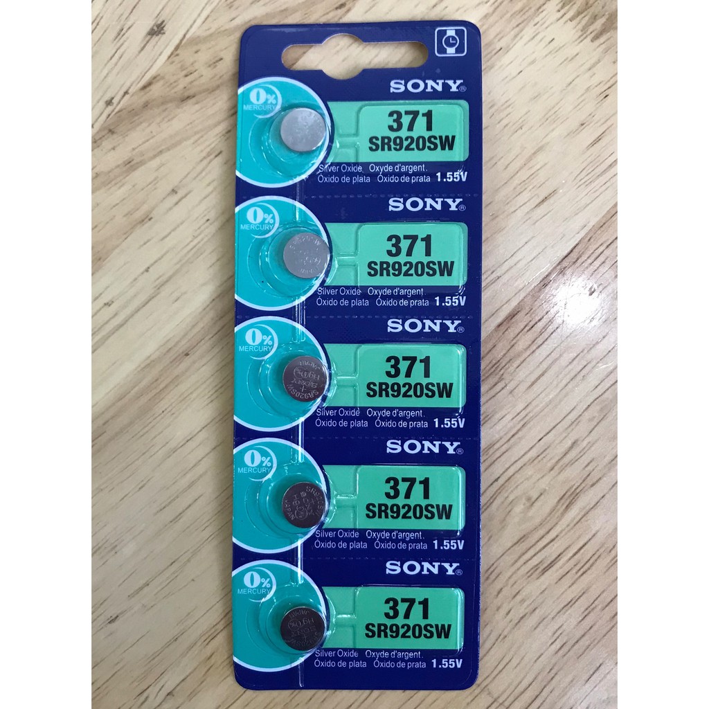 PIN ĐỒNG HỒ ĐEO TAY SONY SR621SW , SR626SW , SR521SW , SR927SW , SR920SW , SR416SW , CR2032 1,55V