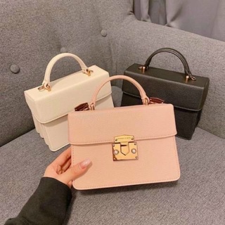 Túi xách Khuy đá nhiêu ngăn size 20 (bản đẹp, có túi vải)