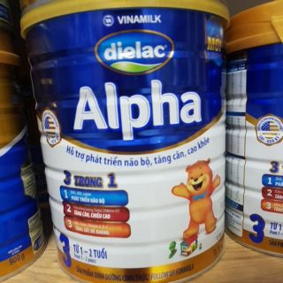 Sữa bột Diealac Alpha số 3 1kg5