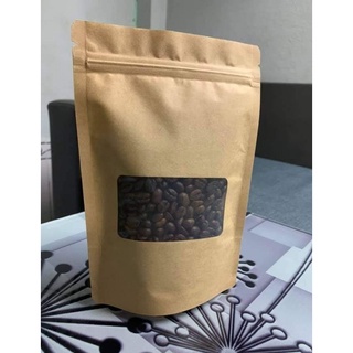 ( ĐỦ SIZE) 1 KÍ Túi zip giấy cửa sổ, Túi ZIPPER ĐÁY ĐỨNG LOẠI ĐẸP. TÚI KRAFT Cửa sổ..