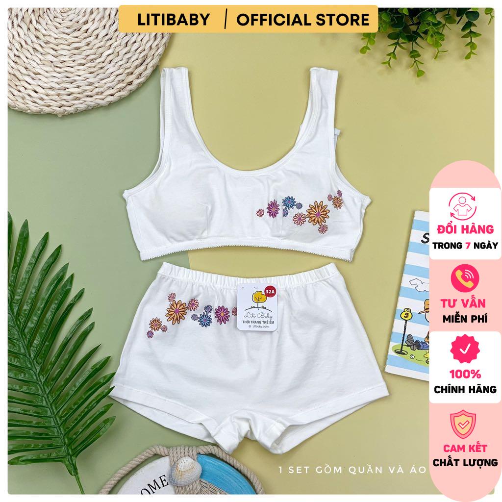 Bộ đồ lót bé gái LITIBABY