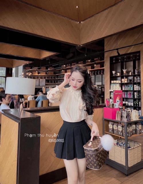 ❄️Chân váy dập ly to kèm lot quần vnxk 🔆 | BigBuy360 - bigbuy360.vn