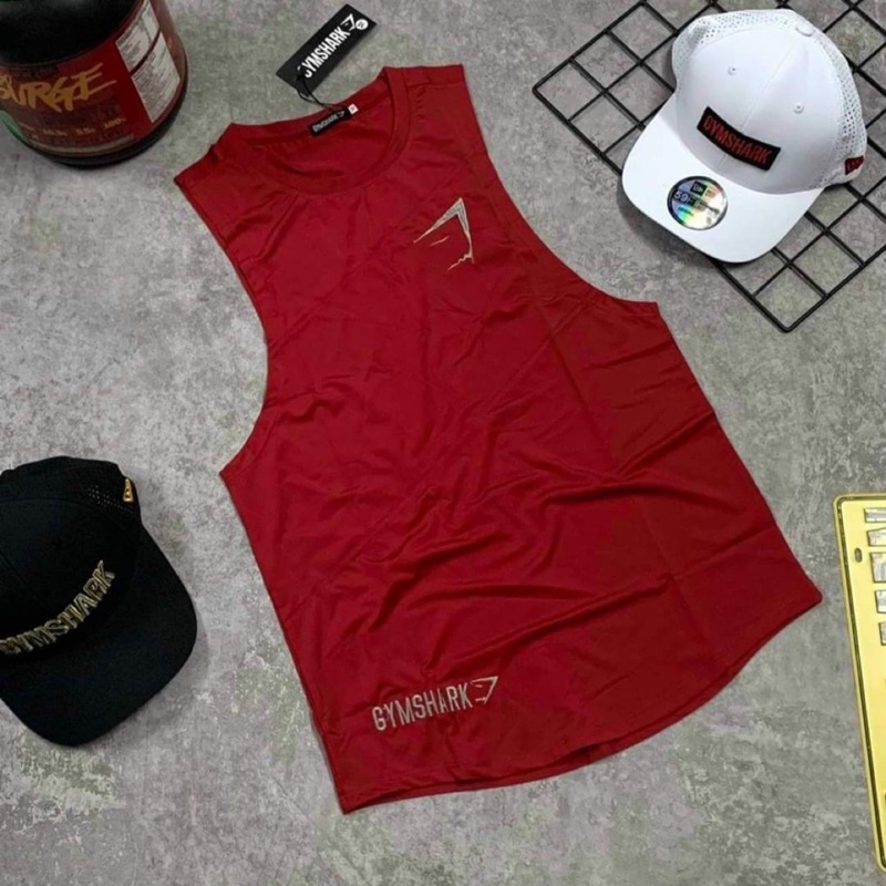 [MỚI] [HÀNG CHUẨN, CHẤT ĐẸP] Áo Tập Gym Tank Top GymShark Thể Thao Thun Lạnh Cao Cấp Co Dãn 4 chiều