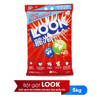 Bột giặt Look 5kg _ Lion Nhật Bản