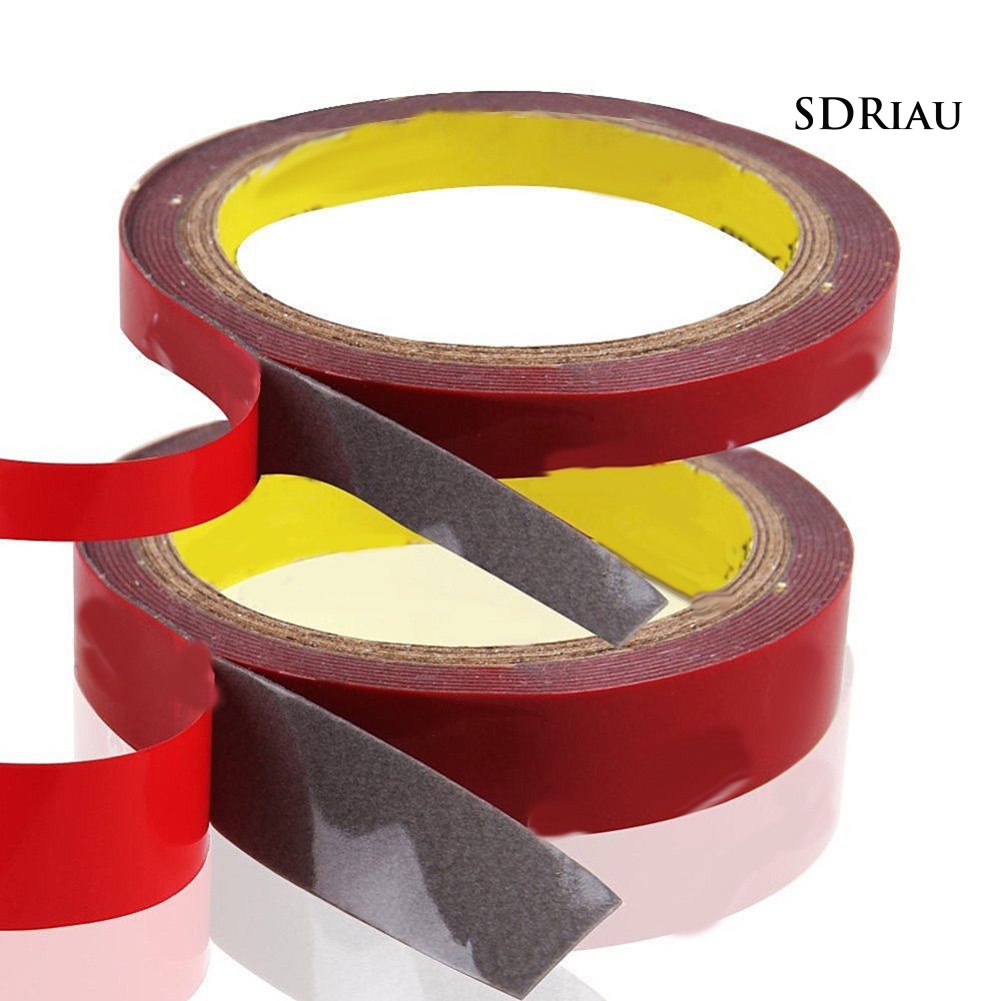 1 Cuộn Băng Keo Hai Mặt Acrylic Siêu Dính Tiện Dụng Cho Gia Đình / Xe Hơi