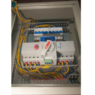 Tủ ATS 3 pha 63A kèm 2 CB ( 4 dây)