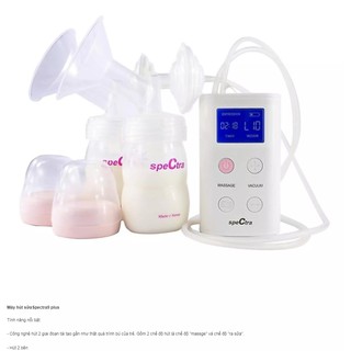 Máy hút sữa đôi Spectra 9 Plus + Tặng 1 máy hâm sữa và thức ăn Fatz Baby FB3002SL