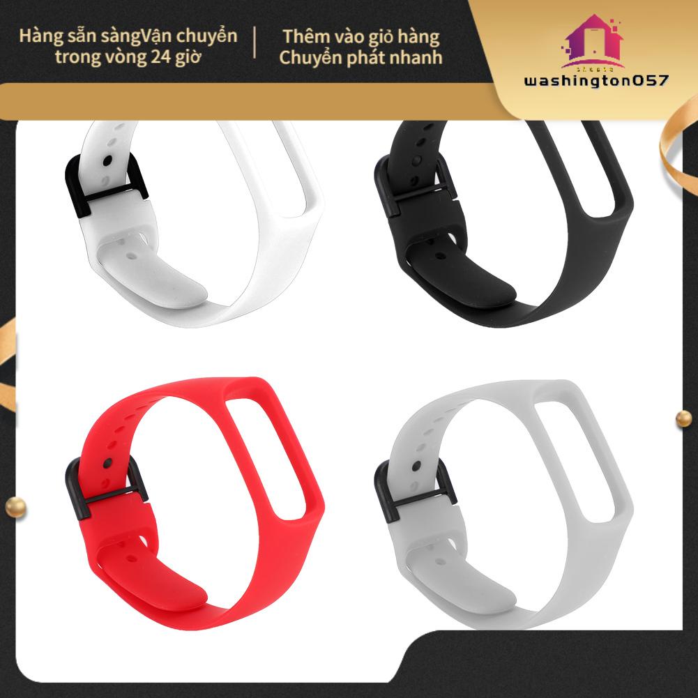 Washington057 One-piece Solid Color Silicone Watch Strap Suitable for Samsung galaxy fit-e / SM-R375