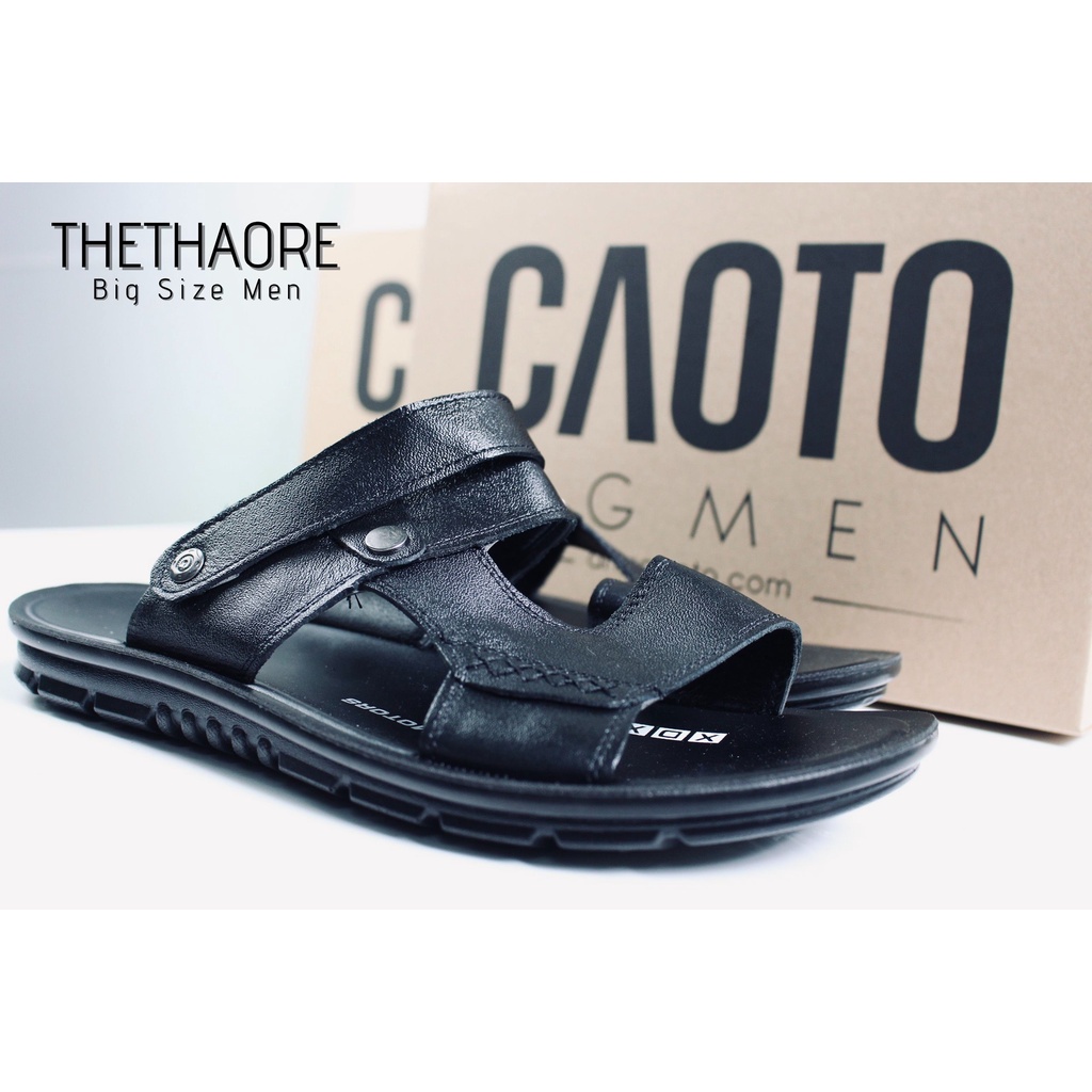 Sandal Nam Amber Big Size Quai Da Chống Thấm Nước - Giày Sandal Nam Big Size 45 46 47 48