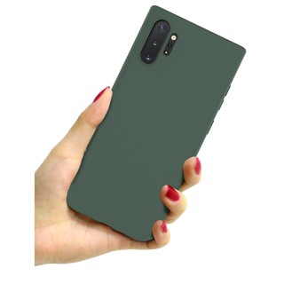  Ốp silicone TPU mềm siêu mỏng bề mặt nhám cho Samsung Galaxy Note 10/Note10 Plus