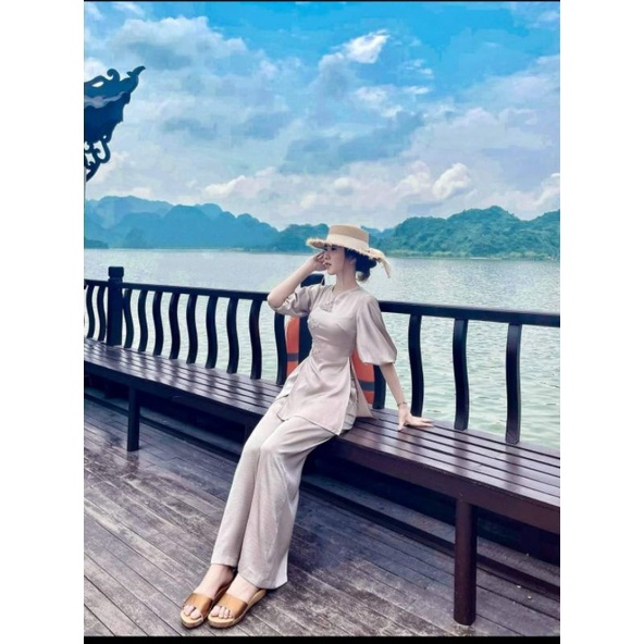 Bộ đồ nữ đi lễ chùa siêu rẻ