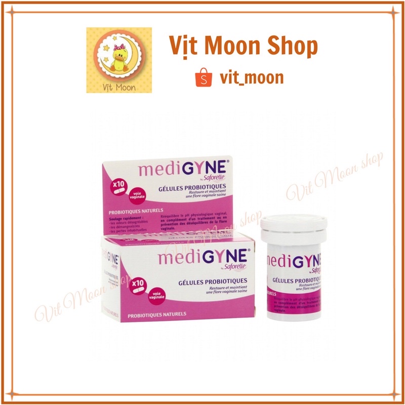 Viên bổ sụng lợi khuẩn Medugyne hộp 10 viên