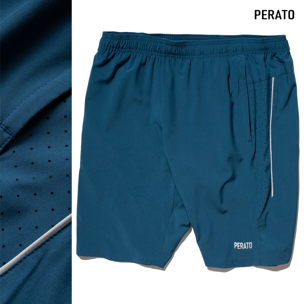 Quần Short Nam PERATO (4 màu), Vải Gió Mềm, Nhẹ, Lưng Chun Thoải Mái, Dáng Thể Thao (QSGP21010-01) | BigBuy360 - bigbuy360.vn