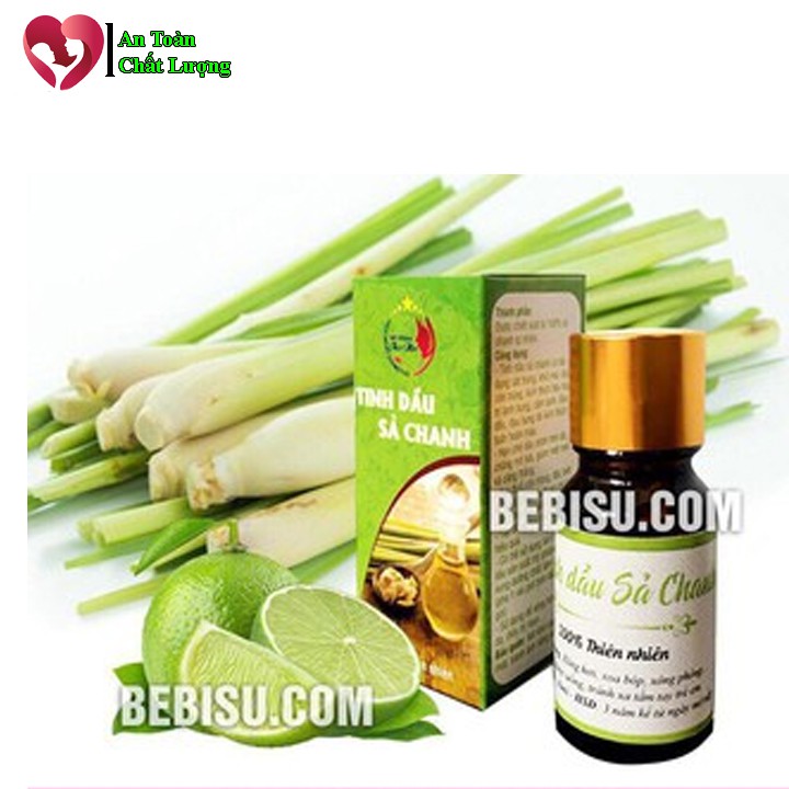 Tinh Dầu Sả Chanh Đuổi Muỗi - Lọ Tinh Dầu Đèn Dung Tích 10ml DRP0000125