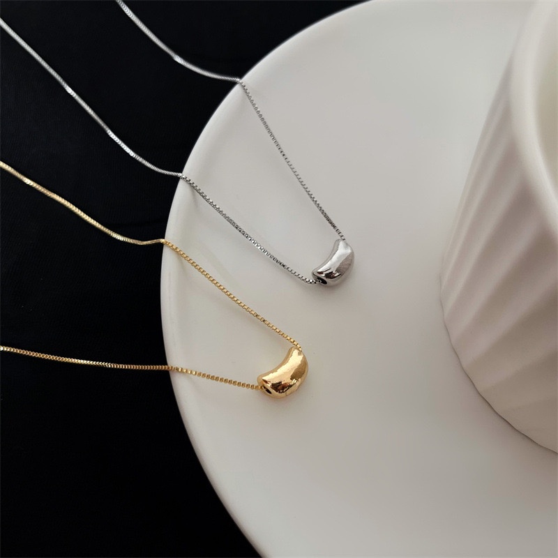 Dây chuyền, vòng cổ mặt hạt đậu may mắn NL040 Leace.accessories