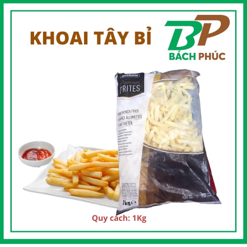 Khoai Tây Bỉ 1kg - Nguyên Liệu Khoai Tây Chiên - Kho Pha Chế Đà Nẵng