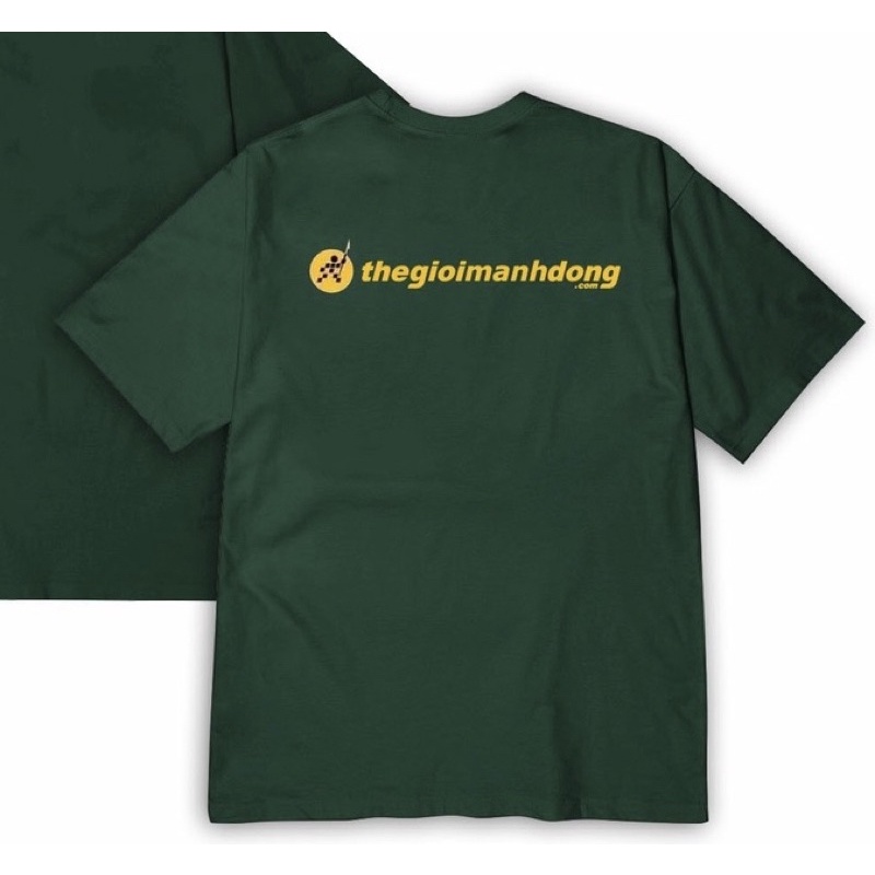 Áo Thun Thegioimanhdong Unisex Nam nữ Cotton