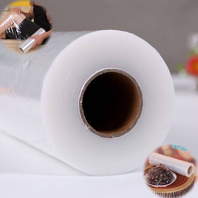 Fine Film PE Big Roll Food Wrap Stovepipe Beauty Fruit Kitchen Cookated Home Lửa Liệu pháp Màng nhựa Bán buôn