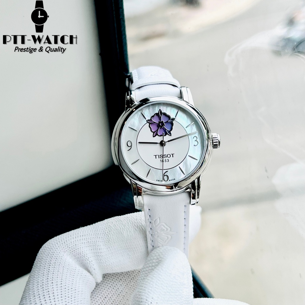 Đồng hồ nữ TISSOT Lady Heart Flower T050.207.17.117.05 - Máy Automatic - Kính sapphire