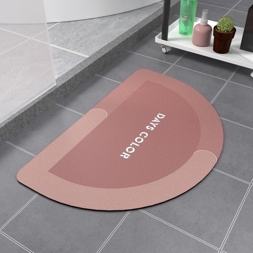 Thảm Chùi Chân 40*60Cm Thấm Hút Tốt Chống Trượt Cho Phòng Tắm Nhà Bếp