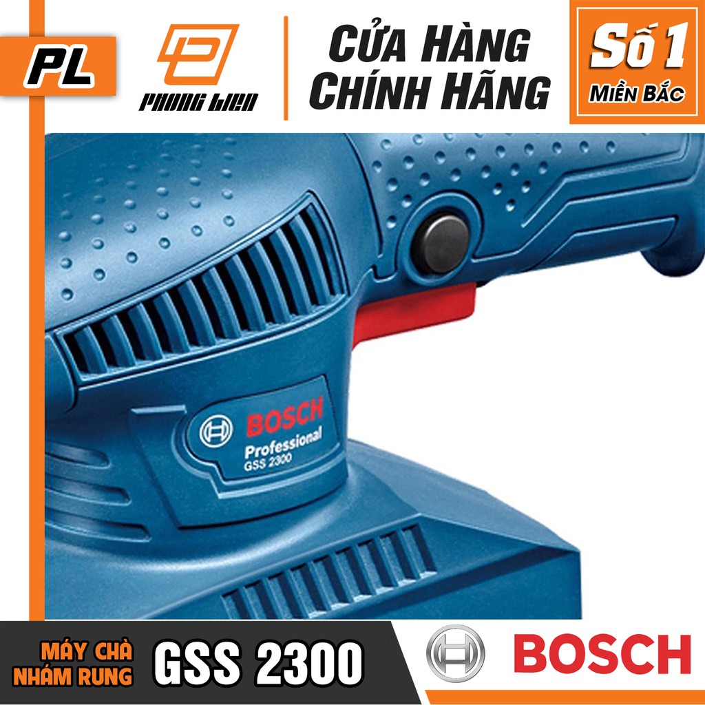 Máy Chà Nhám Rung Bosch GSS 2300 (190W) - Hàng Chính Hãng