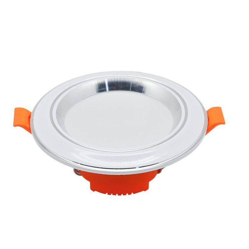 Đèn led âm trần 3W chóa nhôm CNC siêu đẹp, siêu sáng, siêu bền BẢO HÀNH 1 NĂM