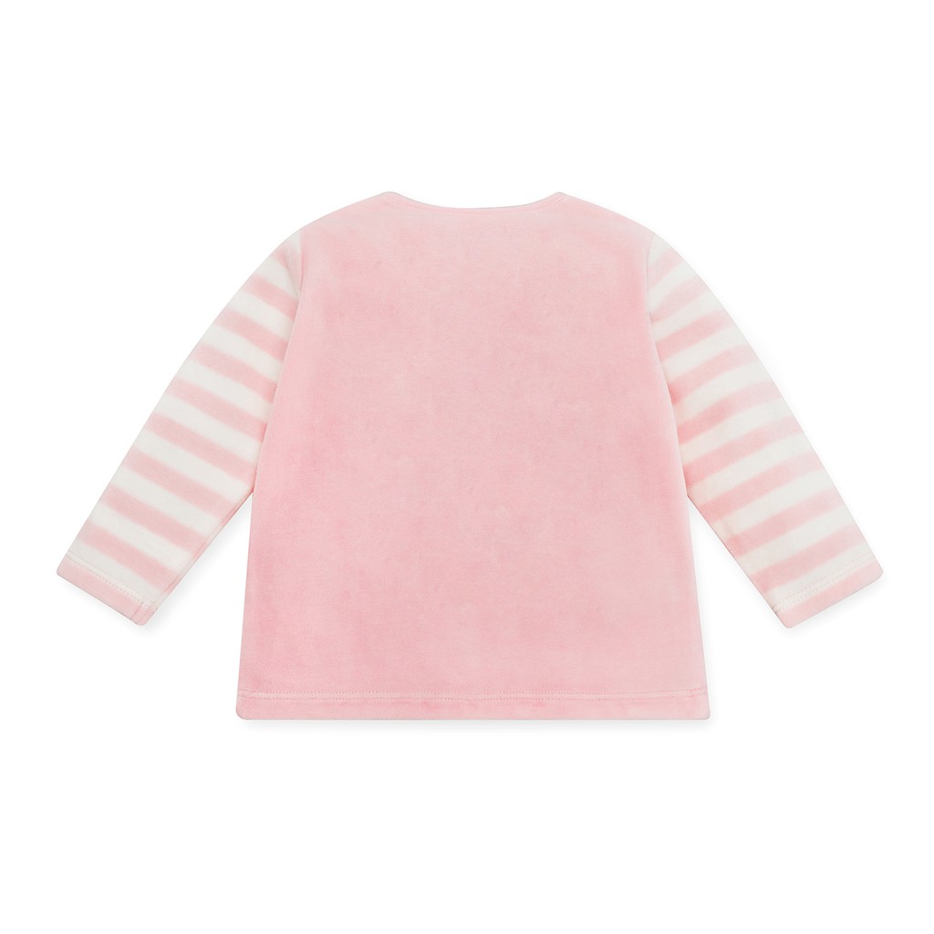 LULLABY Áo cài lệch băng lông NH0518