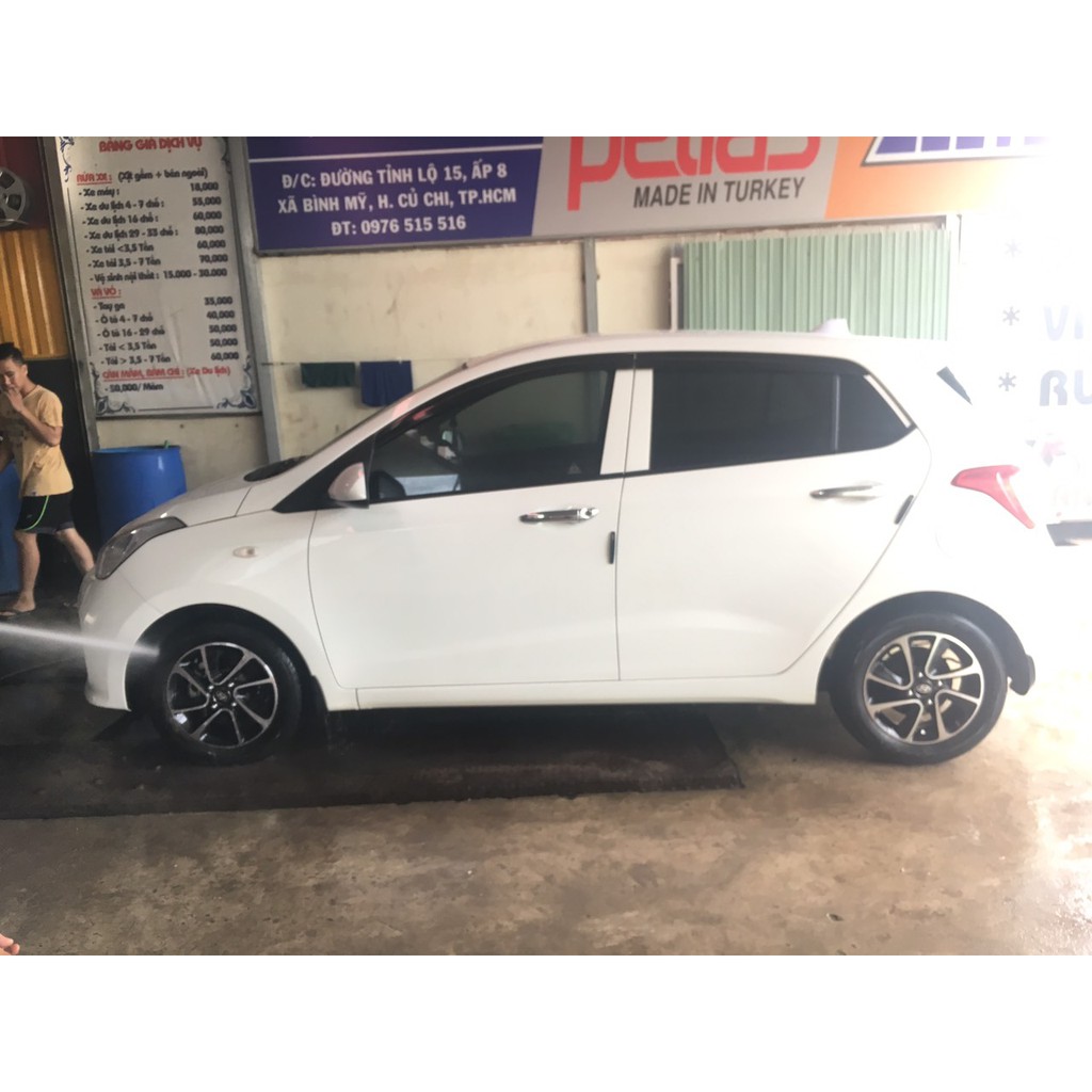 Thay mâm vành đúc 14inch mẫu theo xe Hyundai I10 giá tốt