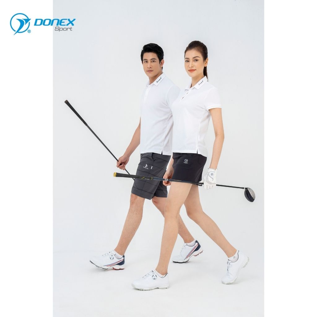 Áo Thể Thao Golf Nữ DONEXPRO Thiết Kế Tinh Tế, Form Chuẩn, Kiểu Dáng Trẻ Trung, Logo Thêu Nổi Bật AC-3676